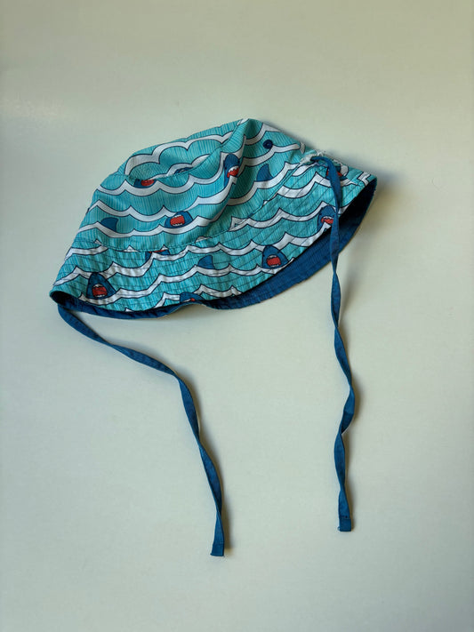Blue Shark Reversible Bucket Hat