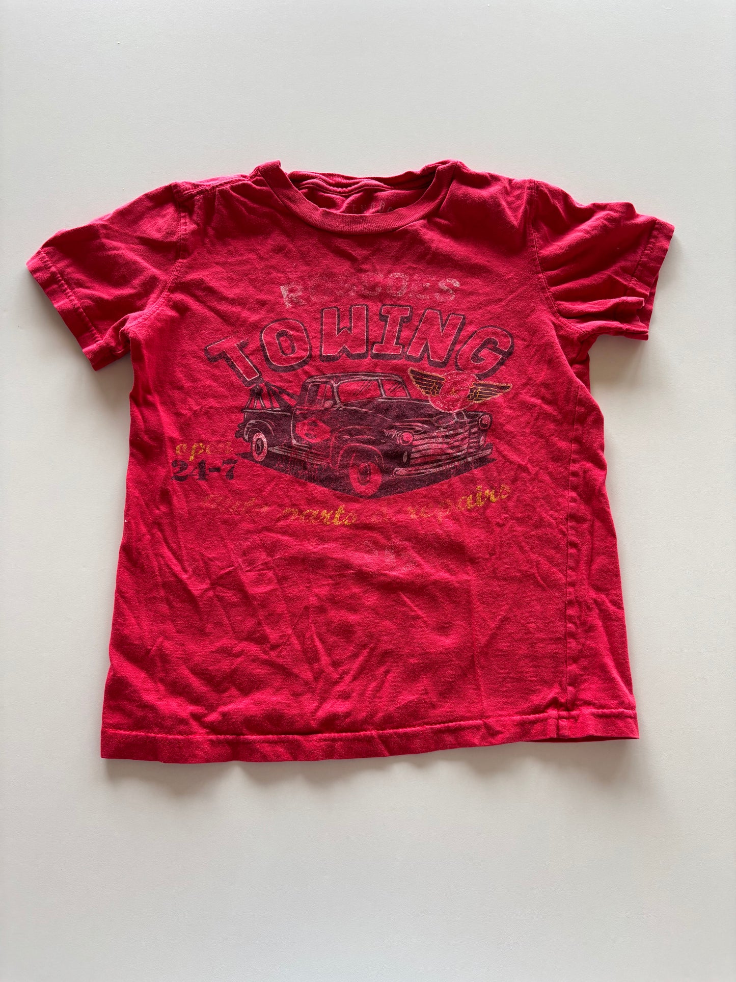 Red Towing Tee