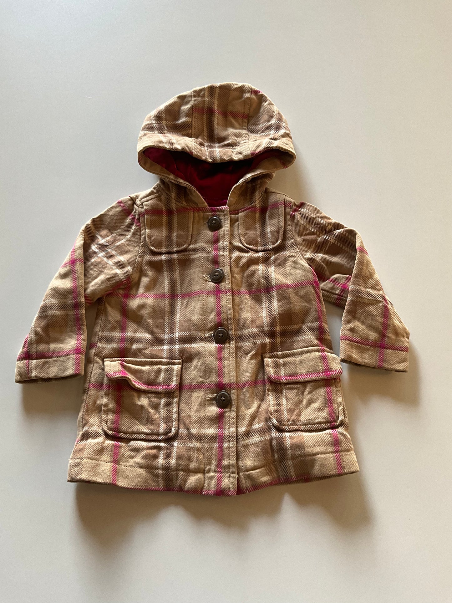 Brown Plaid Jacket