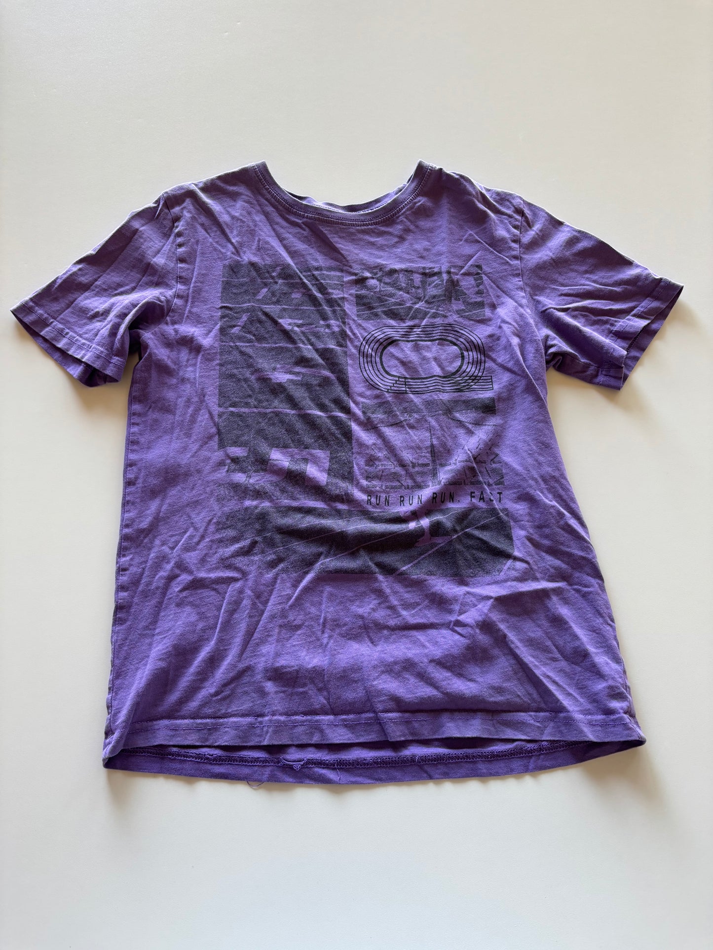 Purple Run Fast Tee