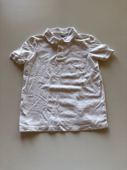 White Polo Tee