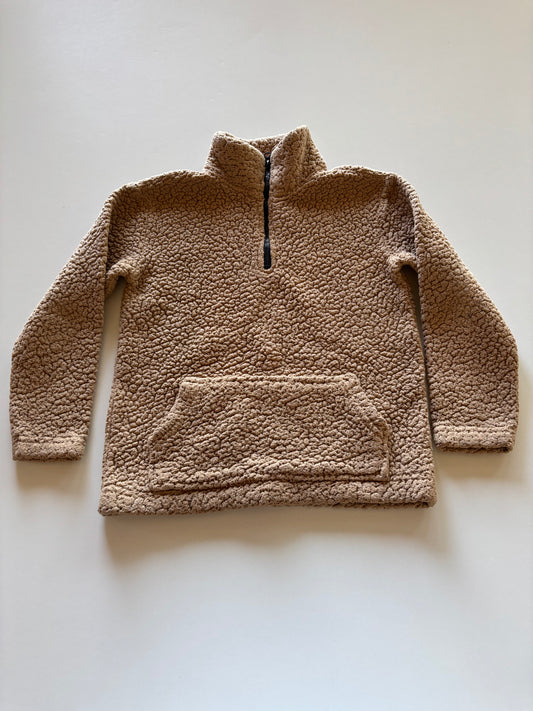 Brown Teddy 1/4 Zip