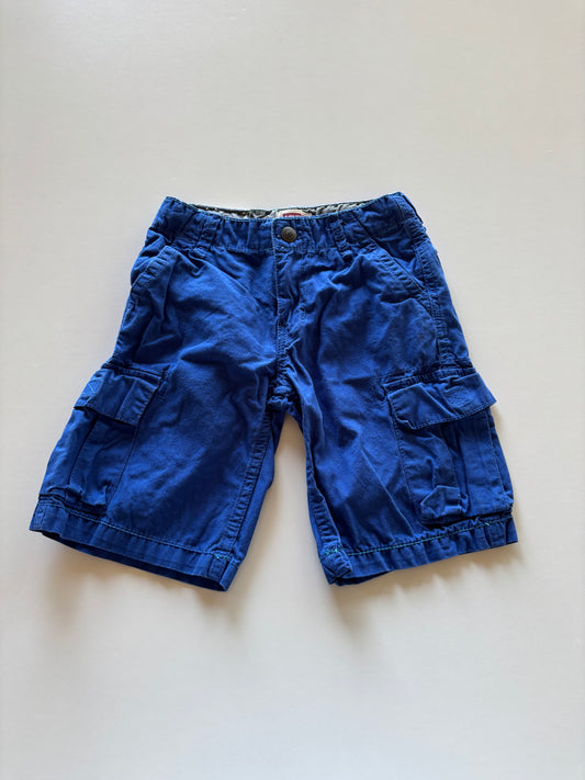 Blue Cargo Shorts