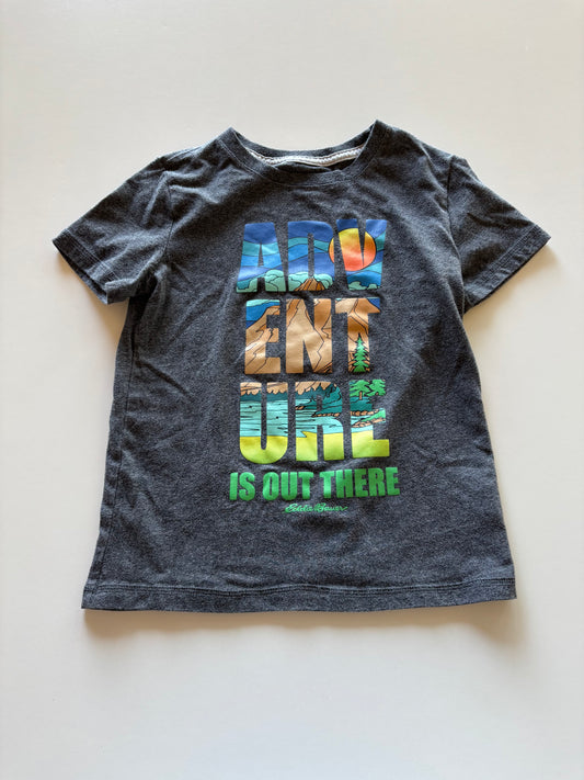 Grey Adventure Scene Tee