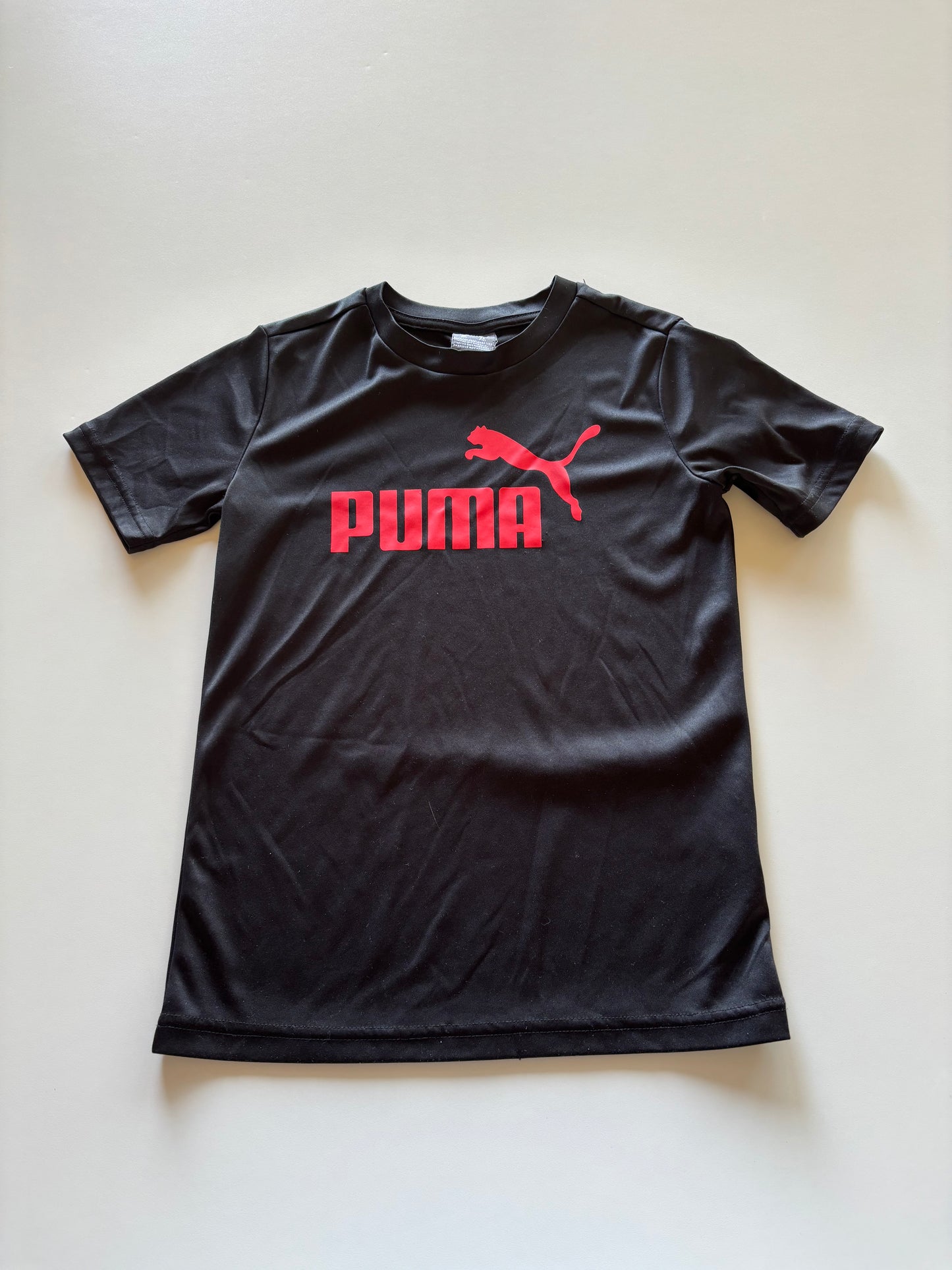 Black & Red Puma Athletic Tee