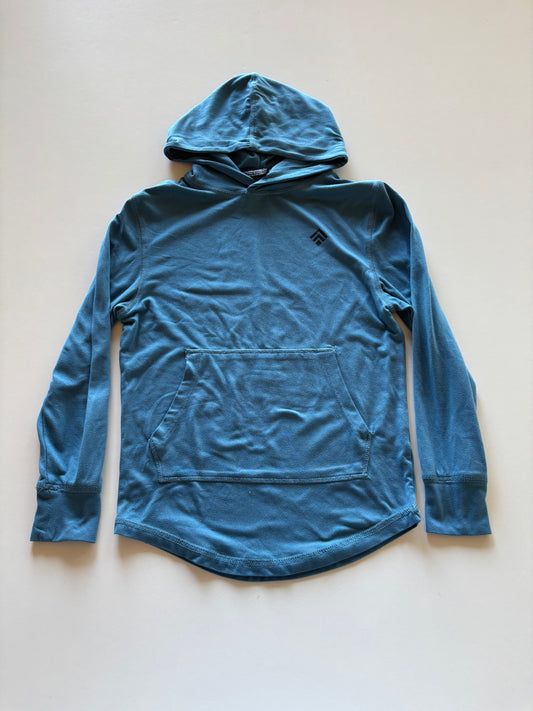 Blue Hooded Shirt