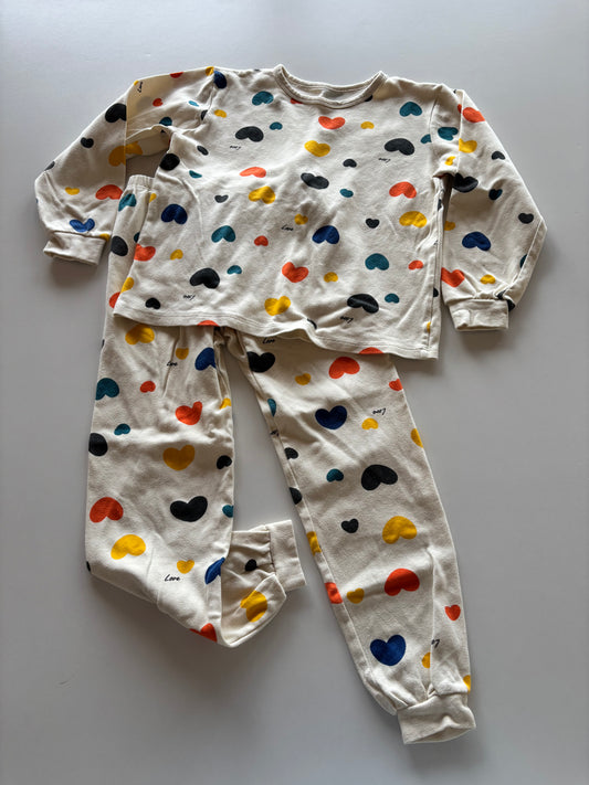 2pc Heart Pajamas