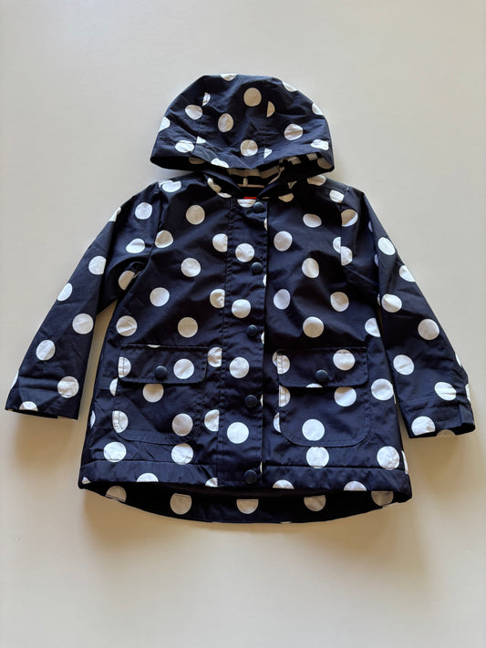 Navy Polka Dot Jacket