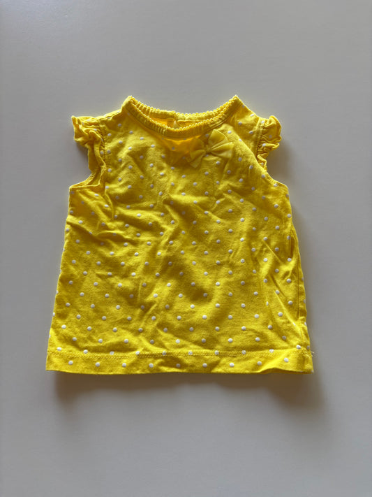 Yellow Polka Dot Tee