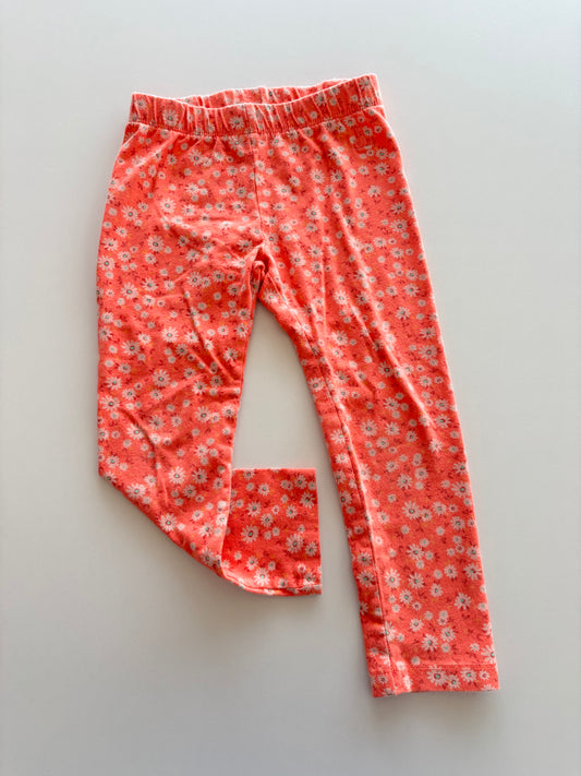 Pink Floral Leggings