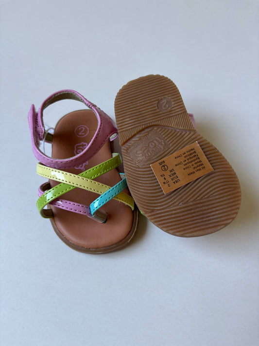 Pastel Strappy Sandals