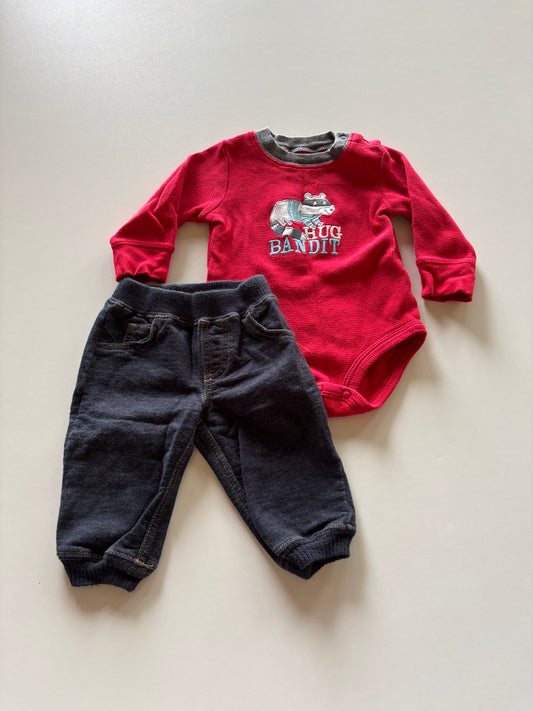 2pc Hug Bandit Set