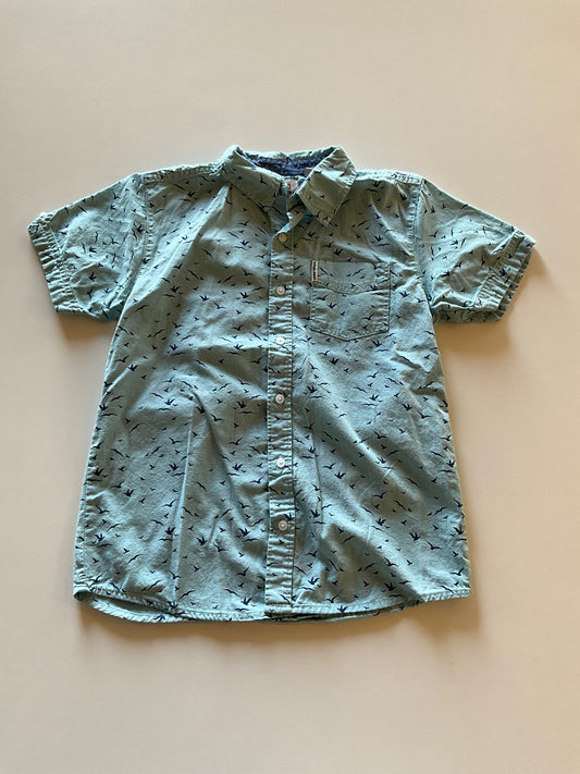 Birds Button Up