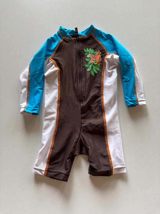 Brown Gecko Sunsuit