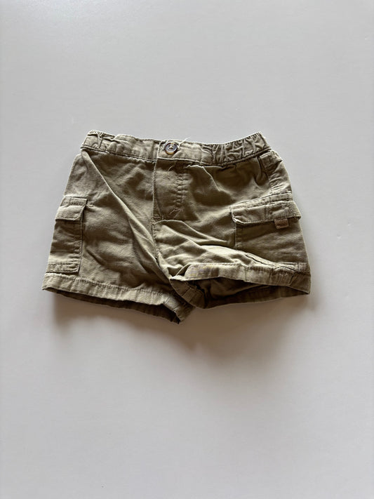 Tan Cargo Shorts
