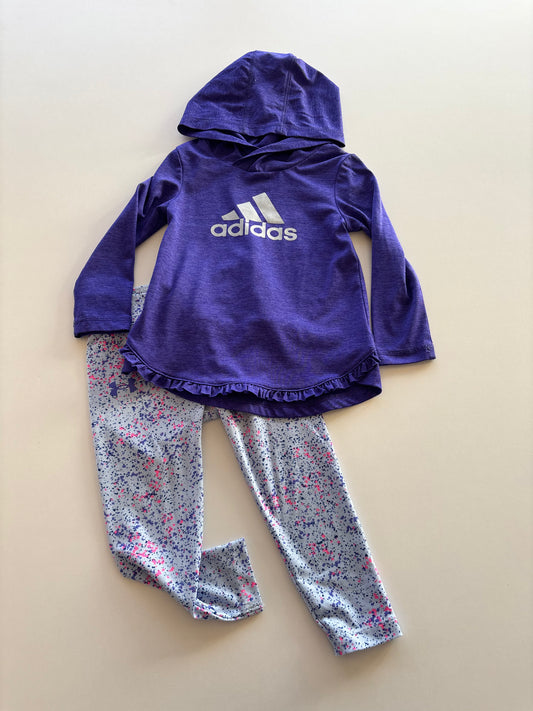 2pc Purple Mismatched Set