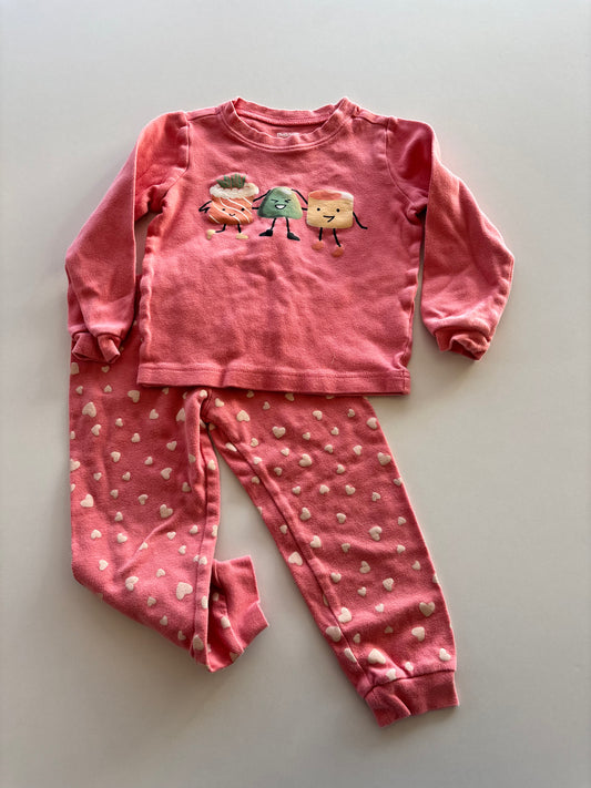 2pc Coral Sushi Pajamas