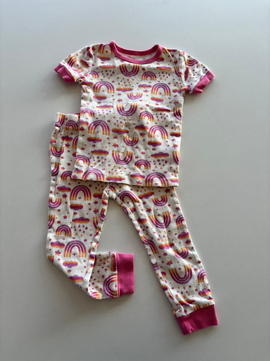 2pc Rainbow Pajamas