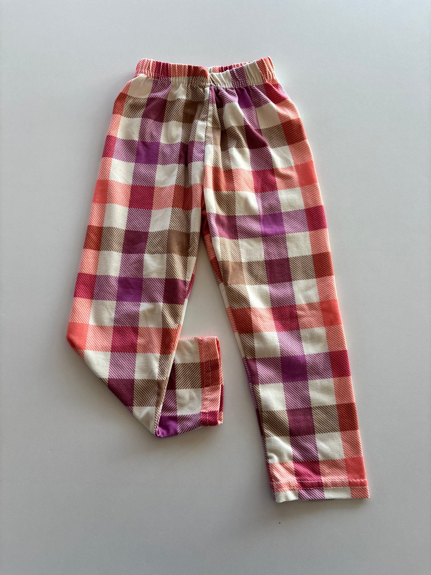 Pastel Plaid Leggings
