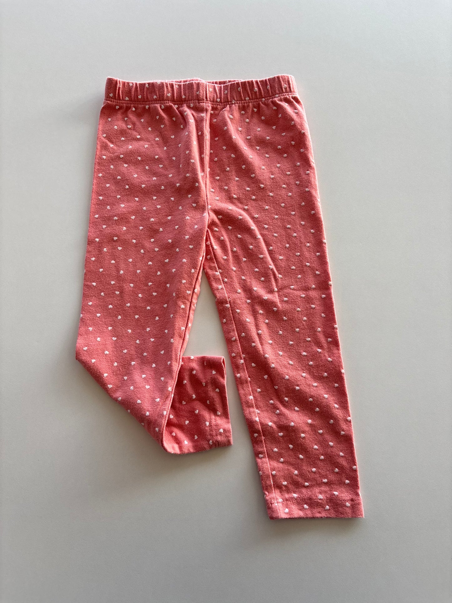 Pink Heart Leggings