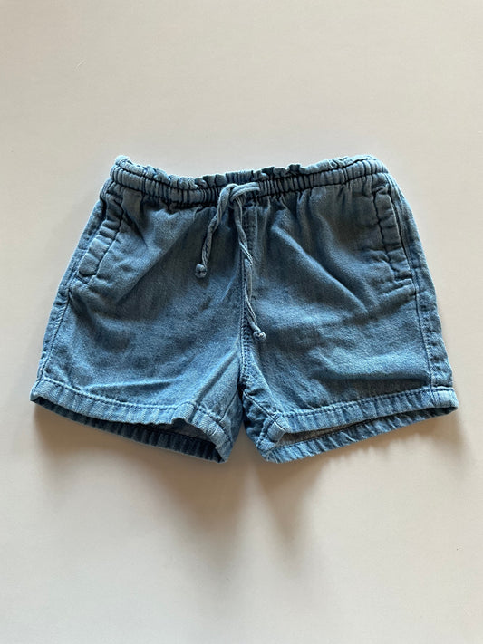Chambray Shorts