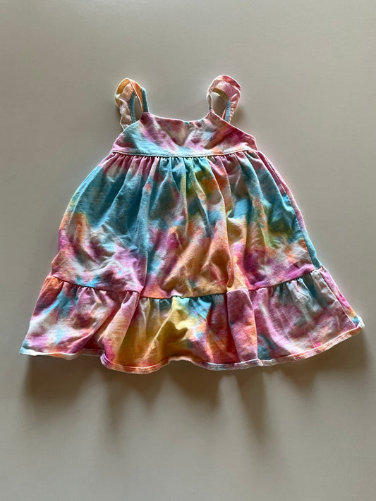 Tie Dye Twirl Dress