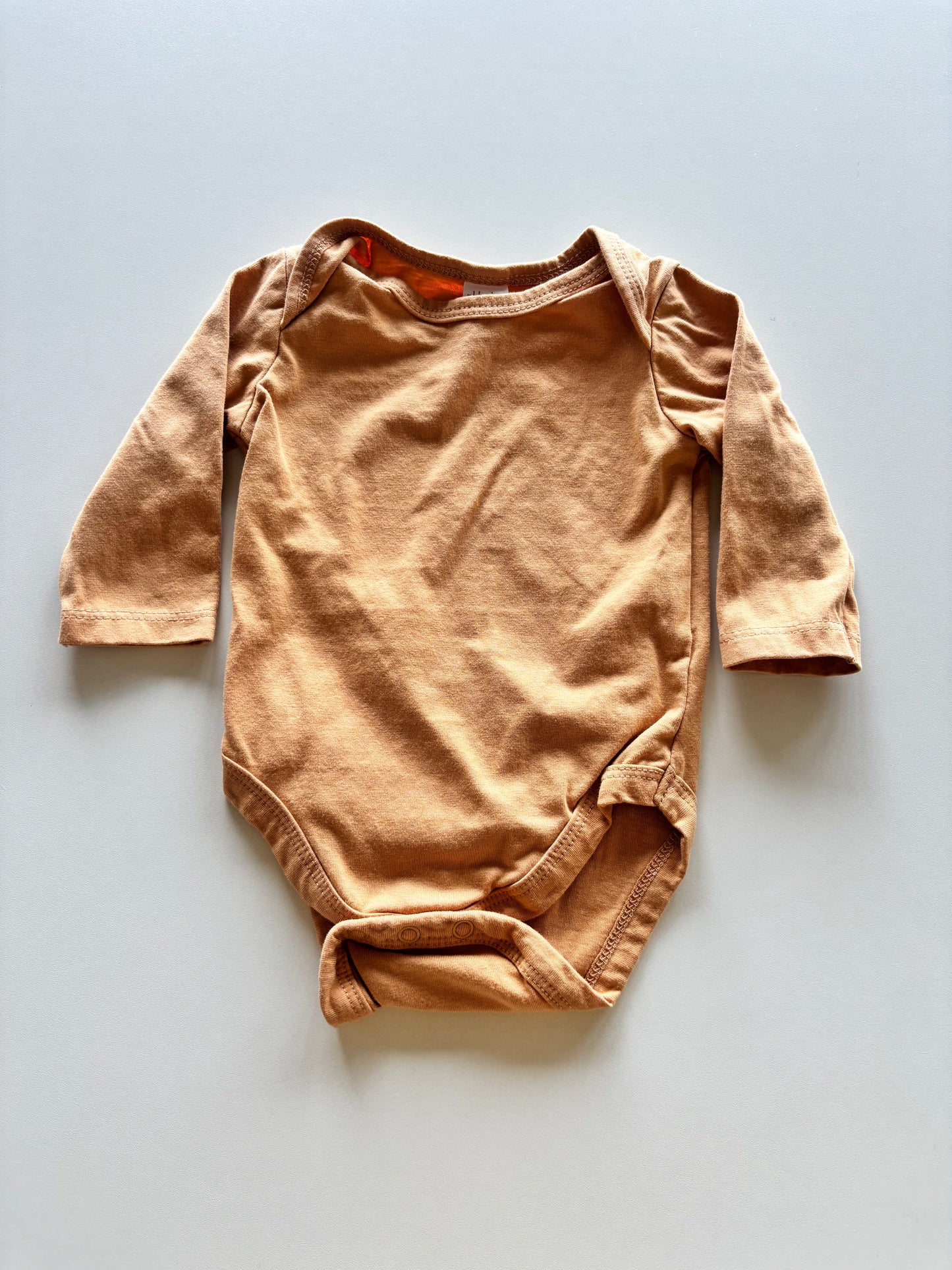 Brownish Orange Onesie