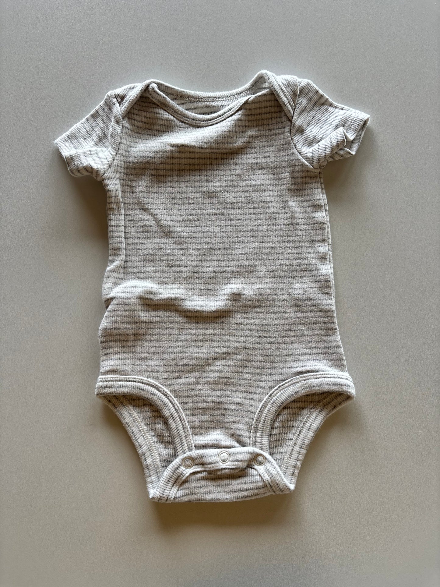 Ribbed Striped Onesie