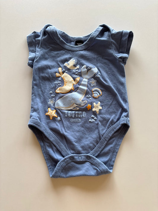 Blue Tofino Marinelife Onesie