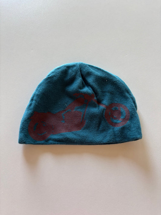 Turquoise Chopper Beanie