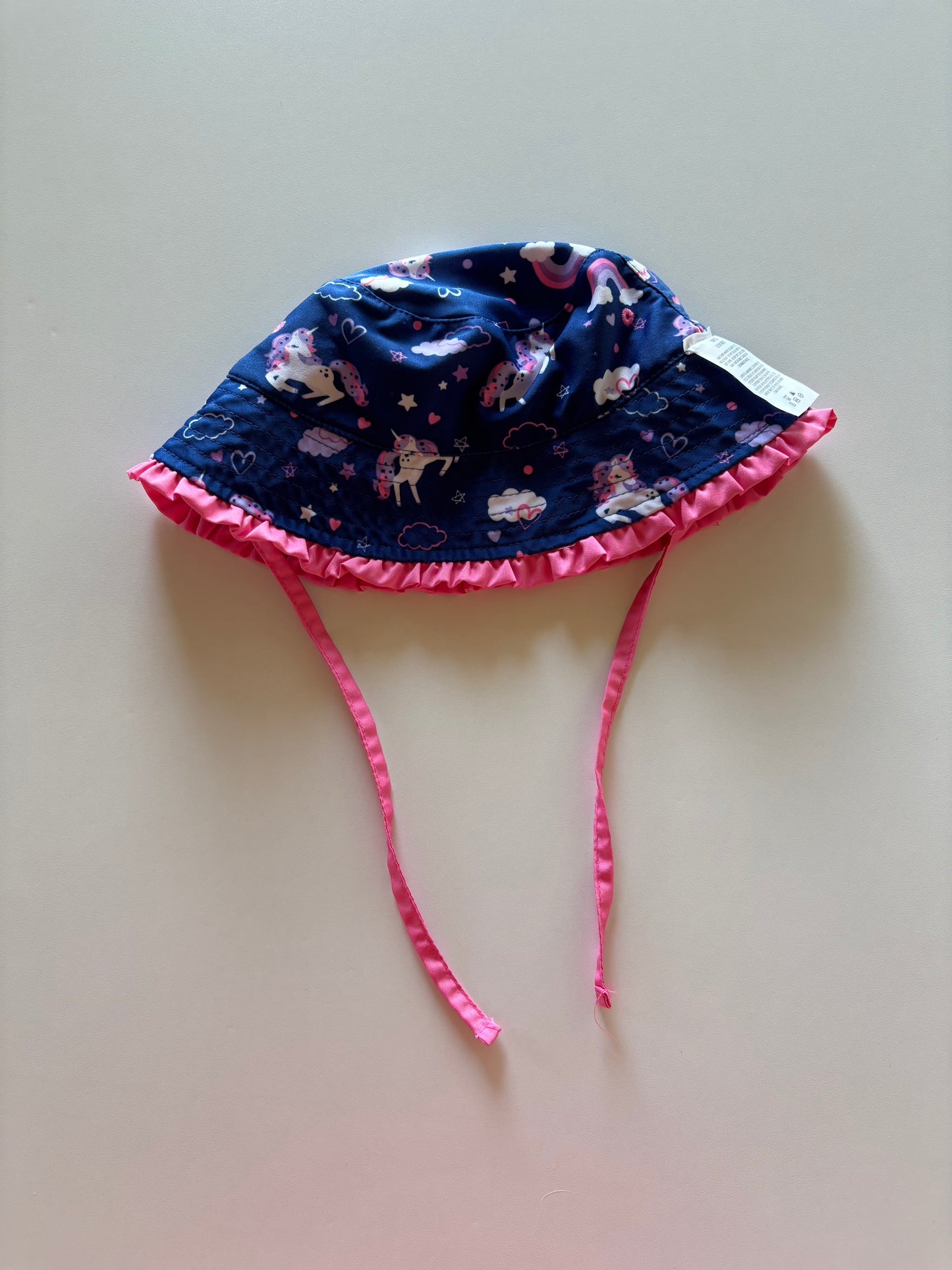Reversible Pink Unicorn Bucket Hat