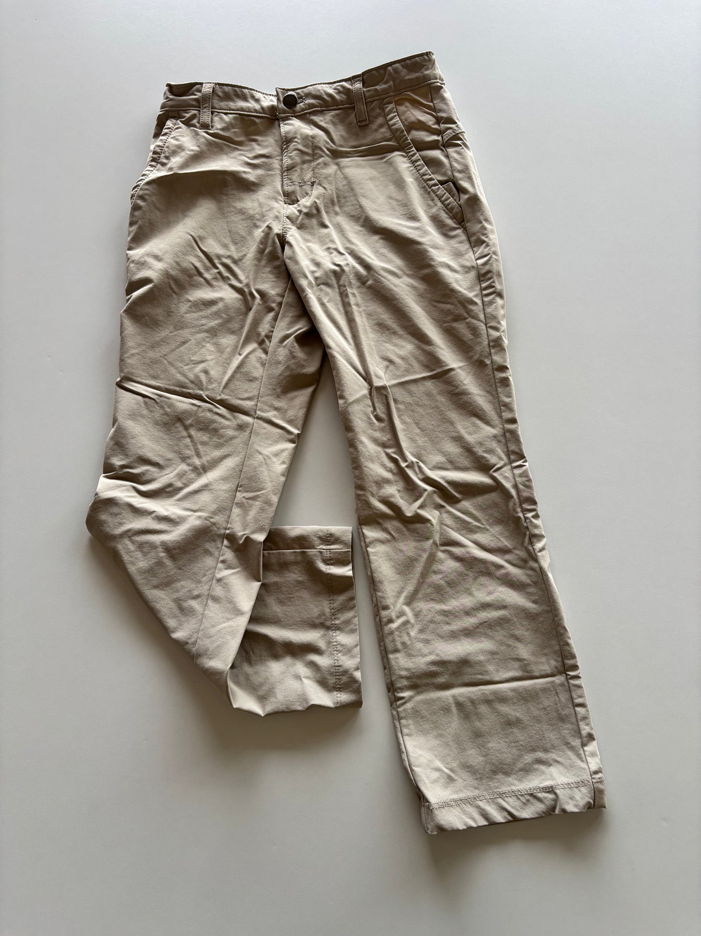 Tan Slim Athletic Pants