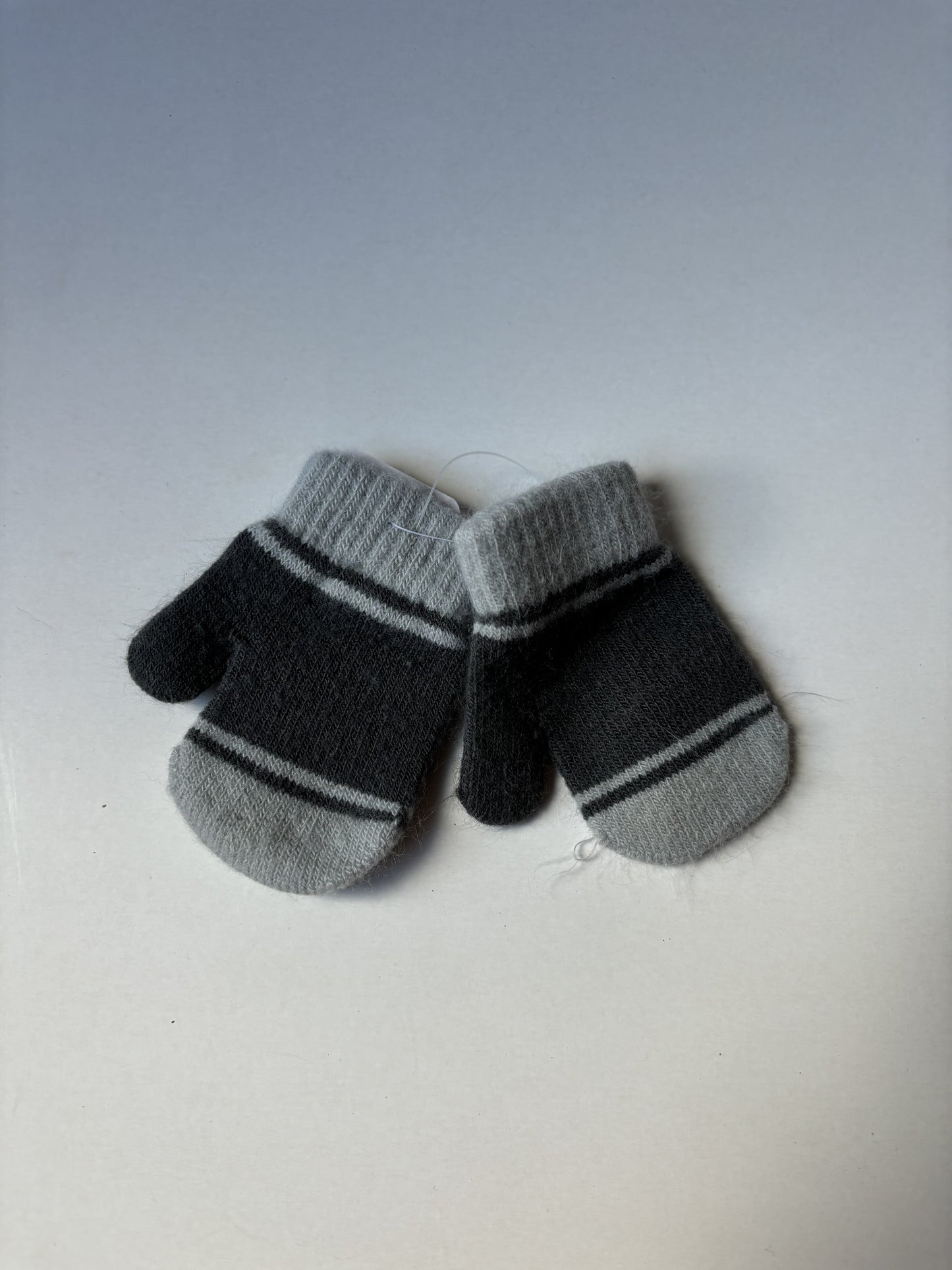 Charcoal Infant Mini Mittens