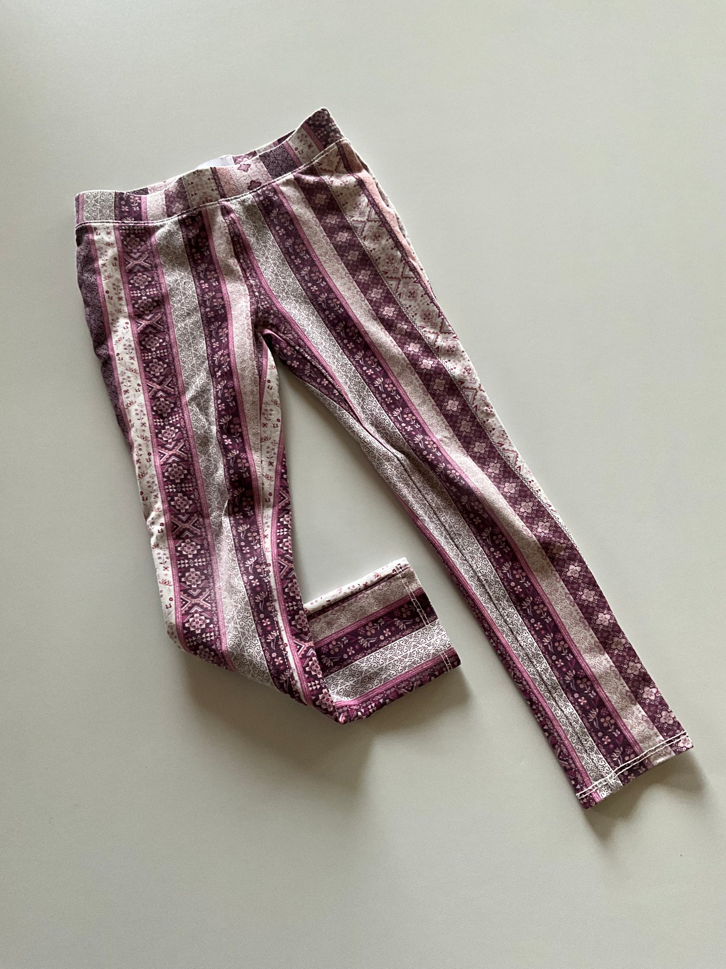 Purple Patterned Pants