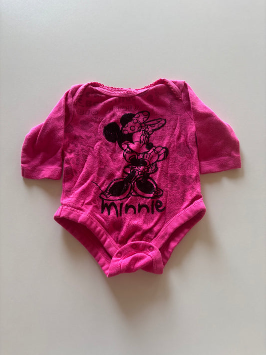 Pink Minnie Onesie