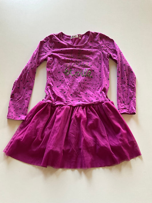 Purple French Star Dress