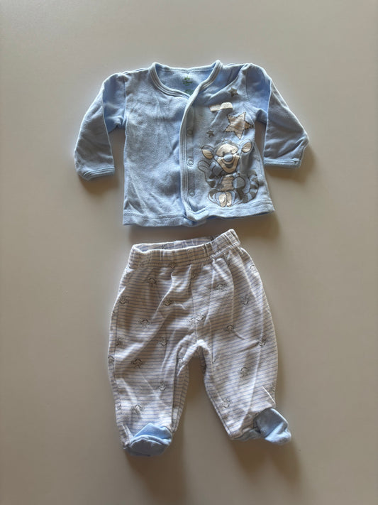 2pc Blue Tigger Set