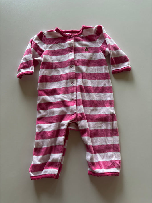 Pink & White Striped Sleeper