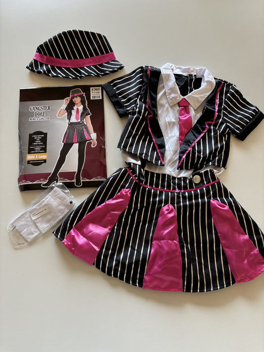 BNIB 4pc Gangster Doll Costume