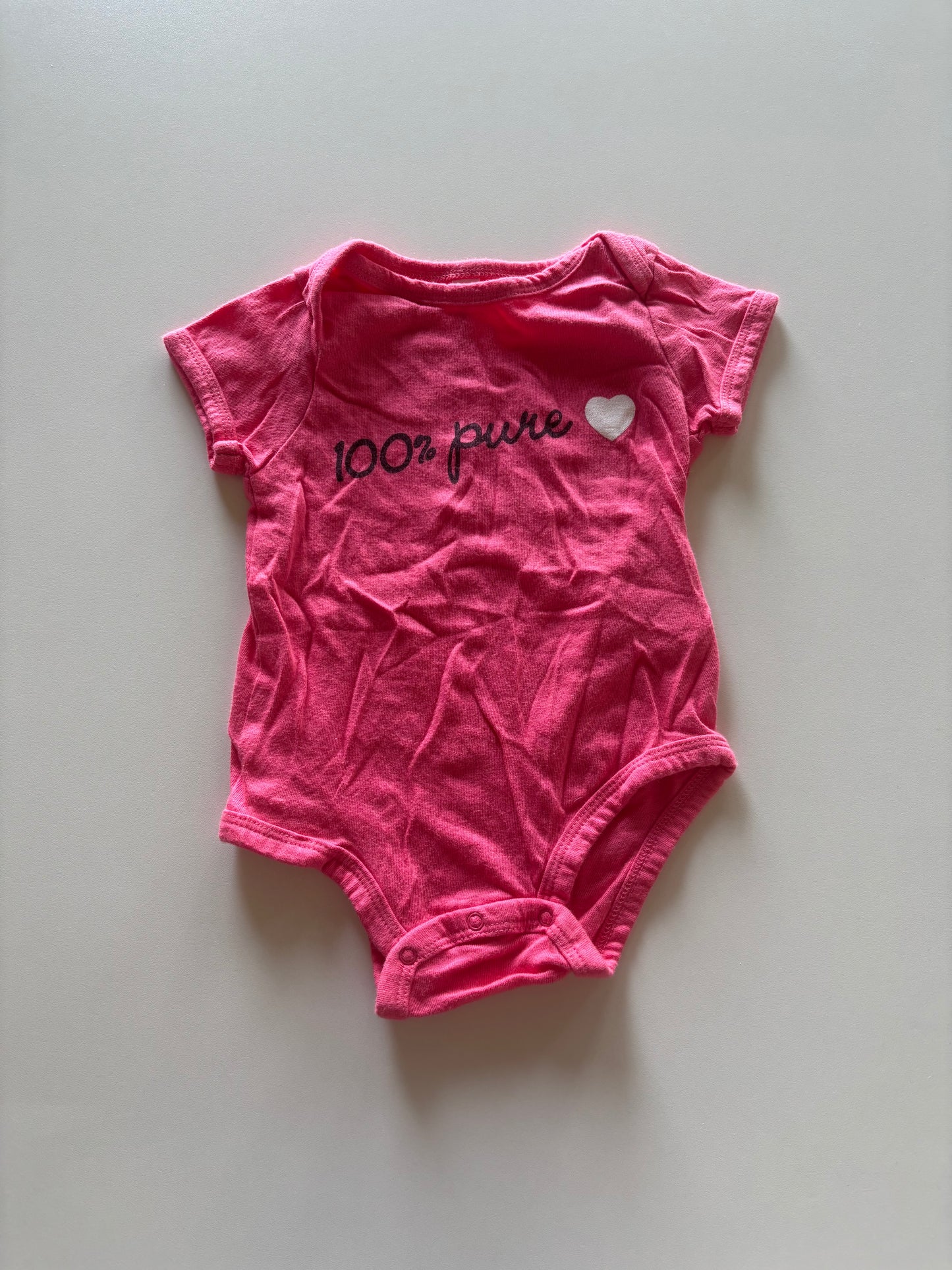 Pink 100% Pure Onesie