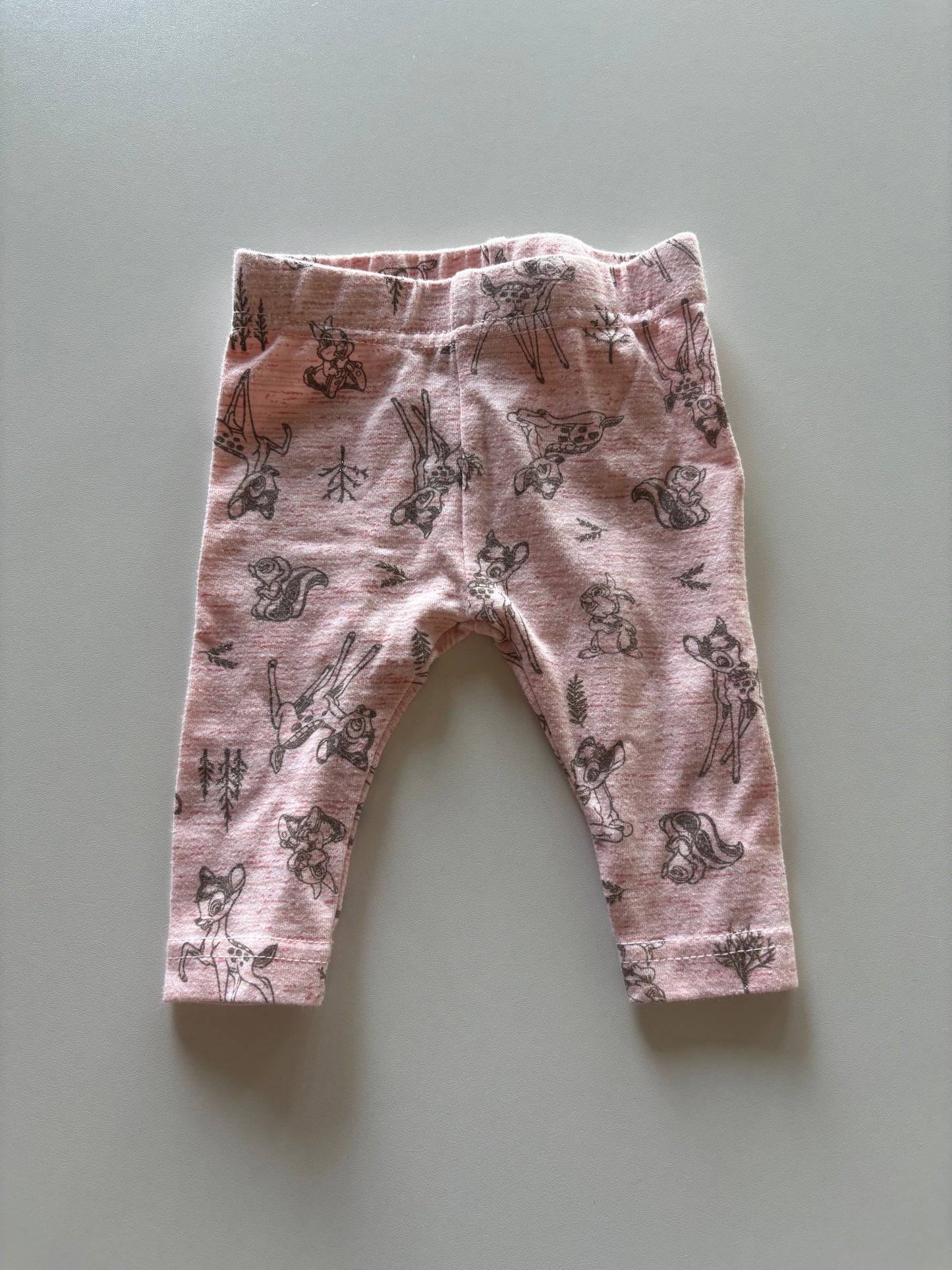 Pink Disney Character Leggings