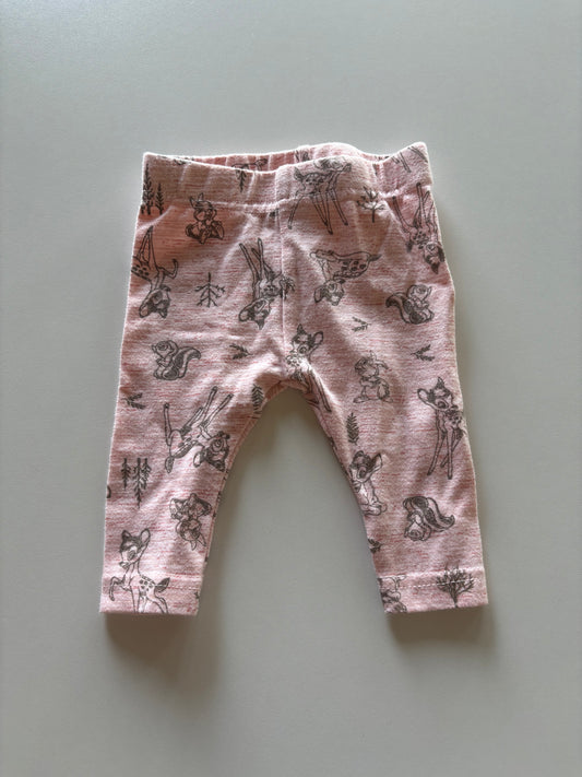 Pink Disney Character Leggings
