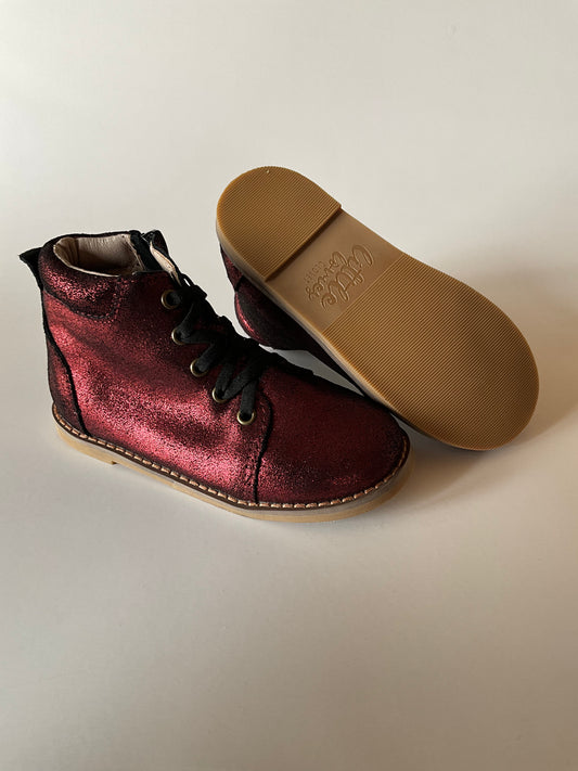 BNWOT Sparkly Red Boots - size 8