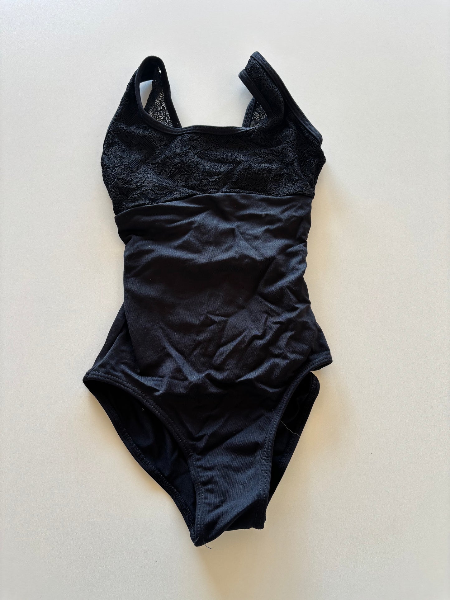 Black and Lace Bodysuit