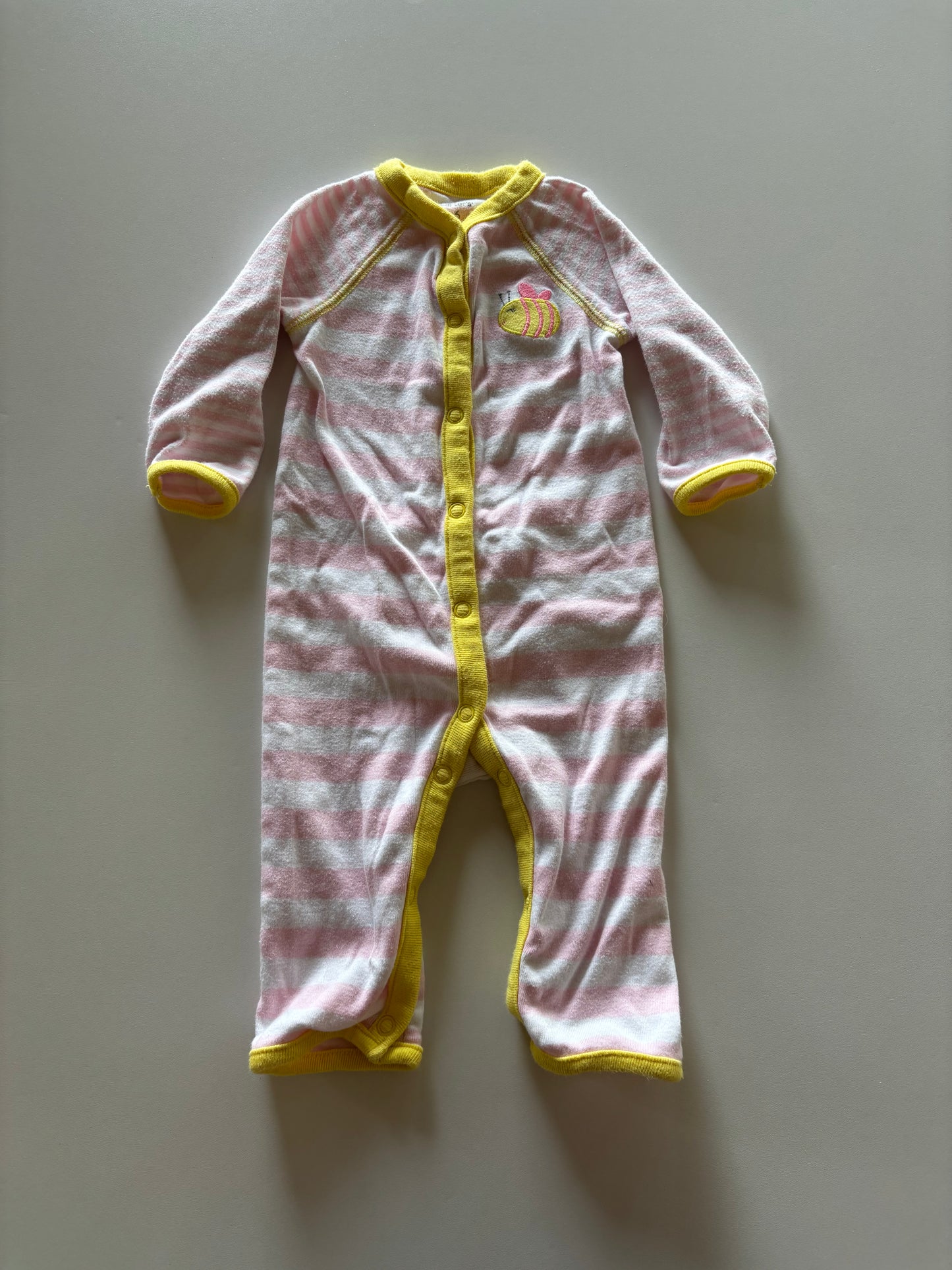 Pink Striped Bumblebee Sleeper