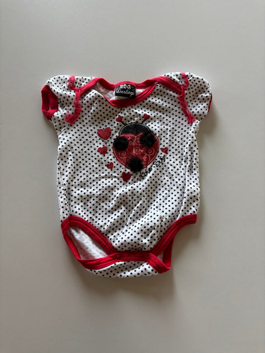 Ladybug Polka Dot Onesie