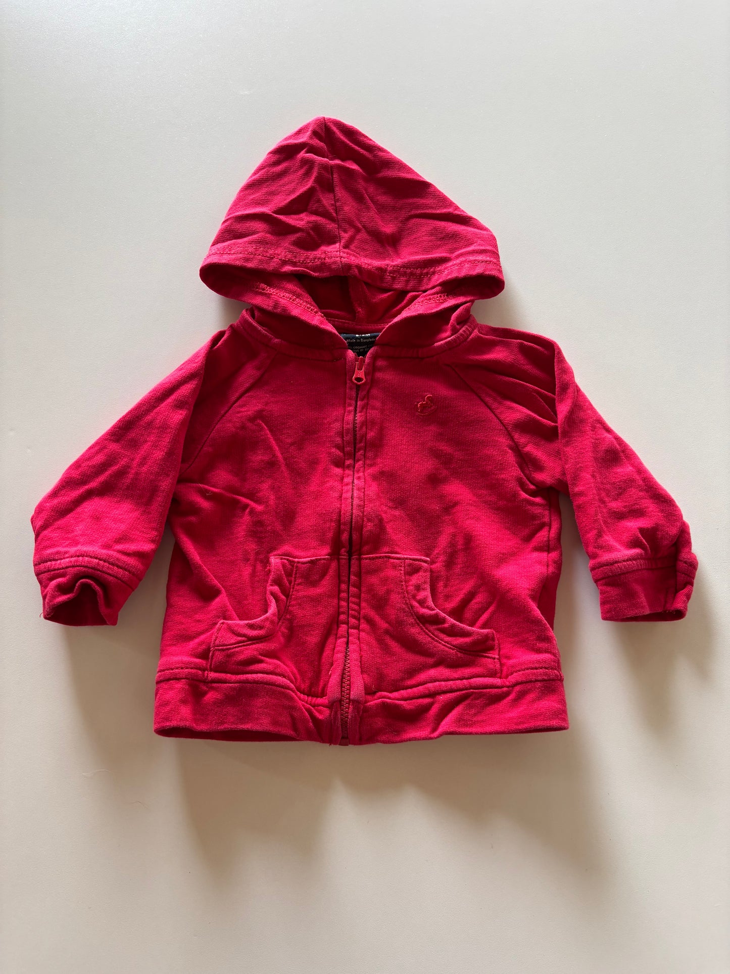 Red Zip Up Hoodie