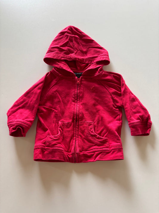 Red Zip Up Hoodie