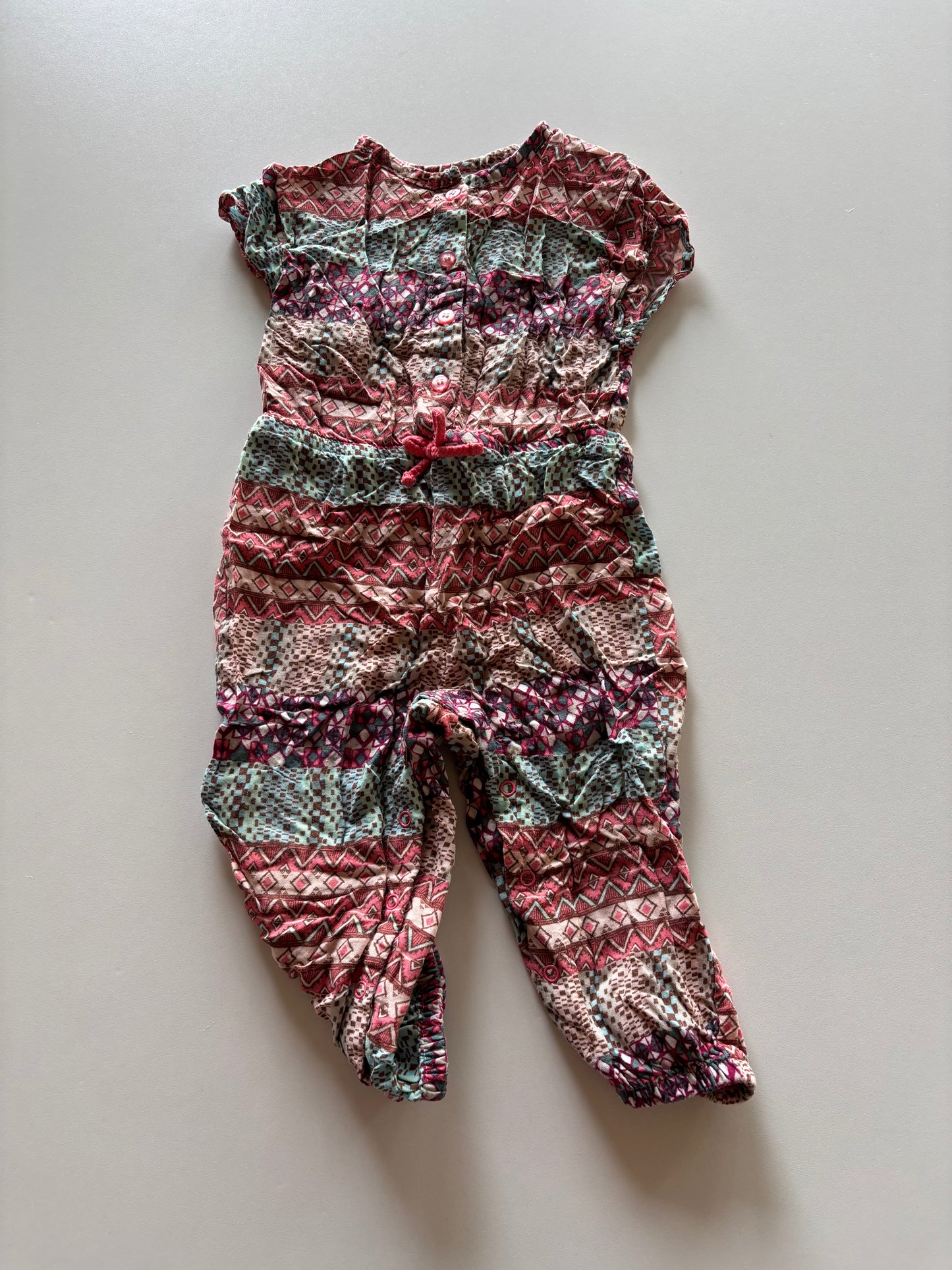 Patterned Romper