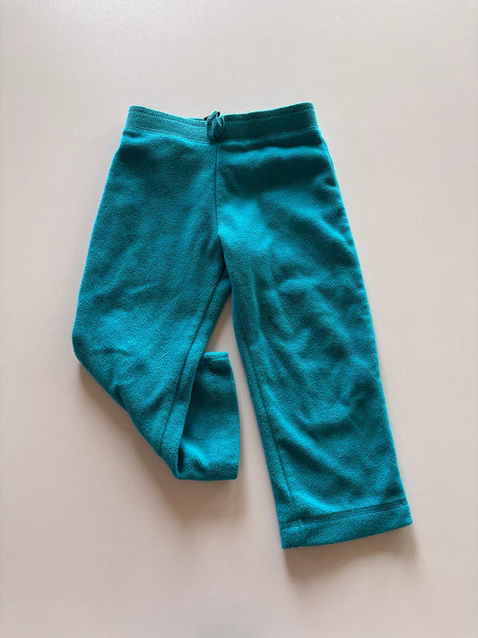 Turquoise Fleece Pants